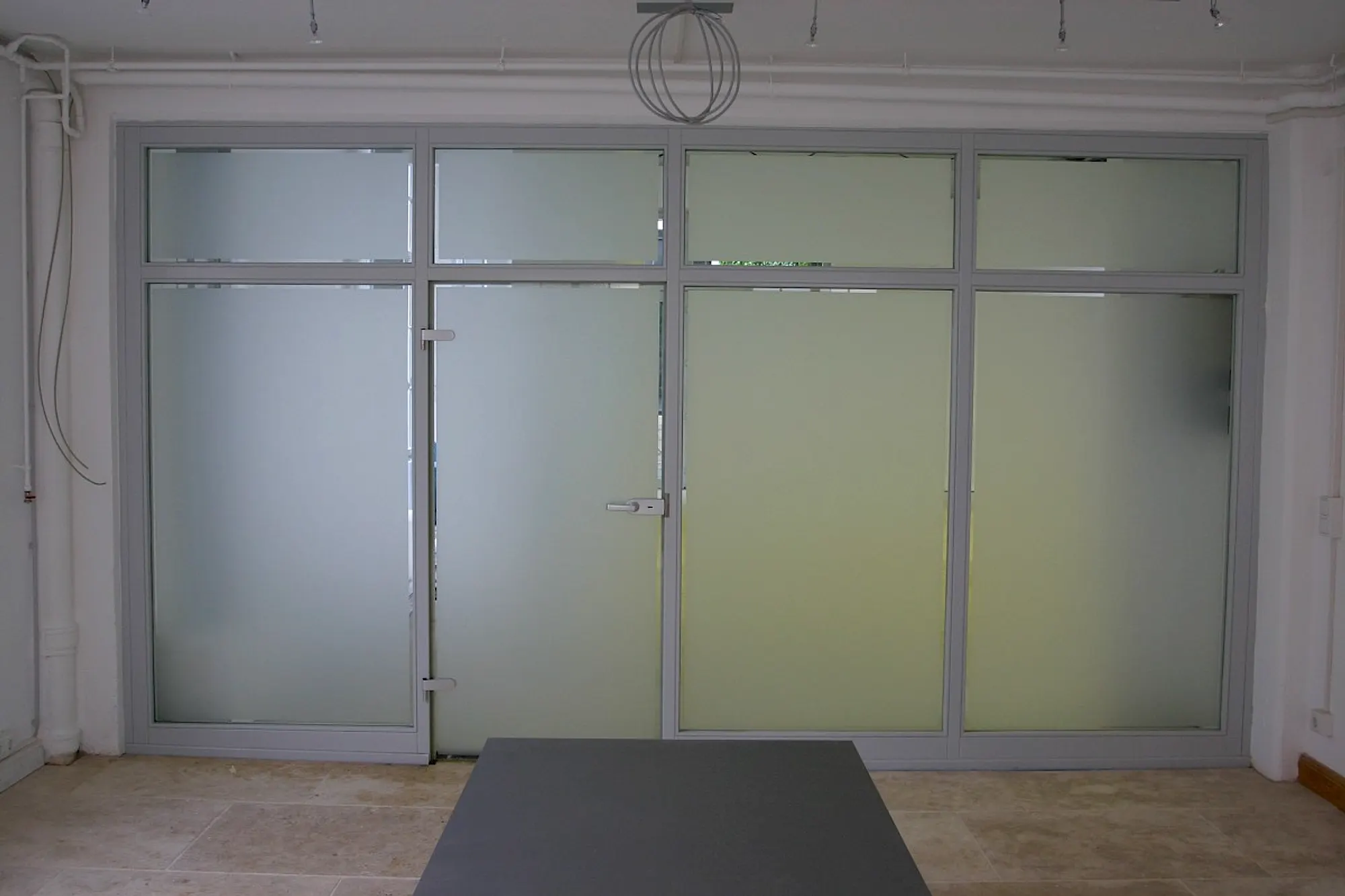 Sichtschutz Kunstgalerie