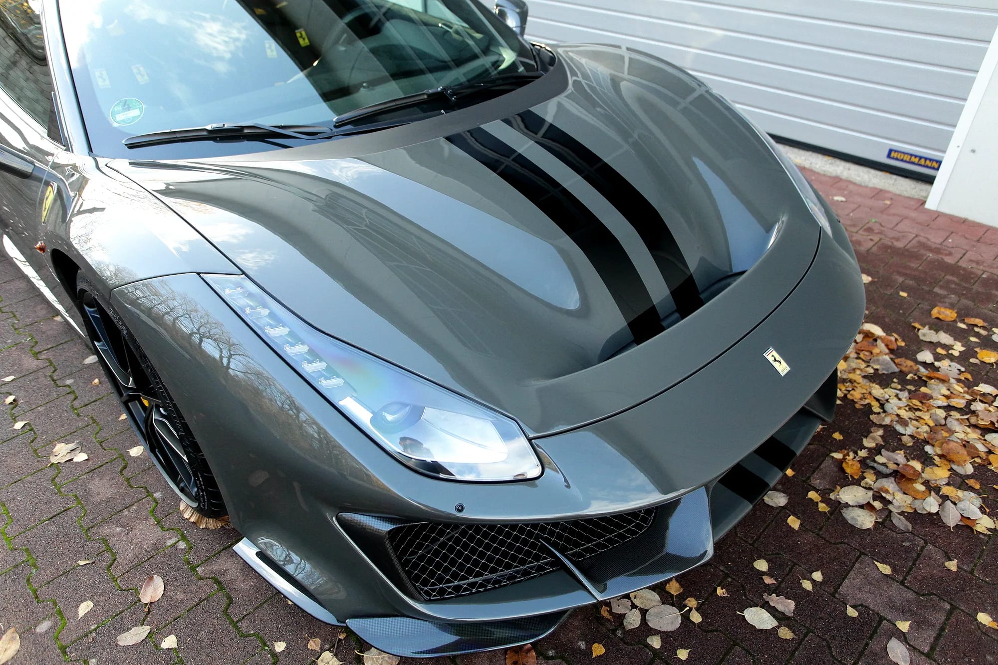 Steinschlagschutz Ferrari 488 Pista, komplett in Lackschutzfolie