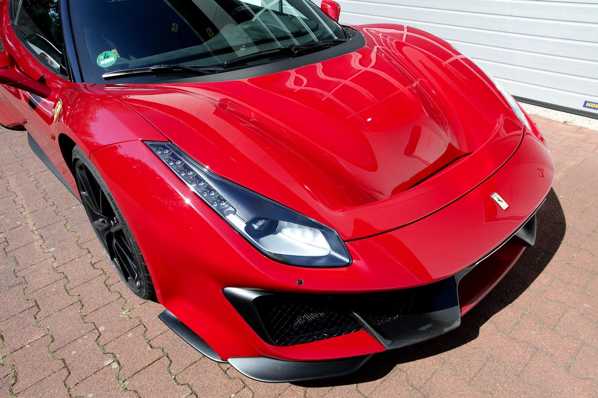Steinschlagschutzbeklebung Ferrari 488 Pista Kompletter Vorderwagen