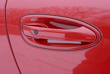 Vollverklebung Porsche 911 Carrera 4s Cabrio Von Schwarz In Rot Metallic Glanzend  (Bild 6/15)