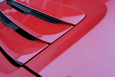 Vollverklebung Porsche 911 Carrera 4s Cabrio Von Schwarz In Rot Metallic Glanzend  (Bild 8/15)