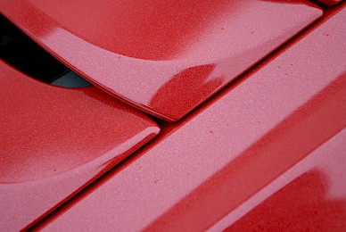 Vollverklebung Porsche 911 Carrera 4s Cabrio Von Schwarz In Rot Metallic Glanzend  (Bild 14/15)