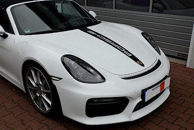 Dekorbeklebung Boxster Spyder Mit Porsche Motorsport Dekor  (Bild 2/4)
