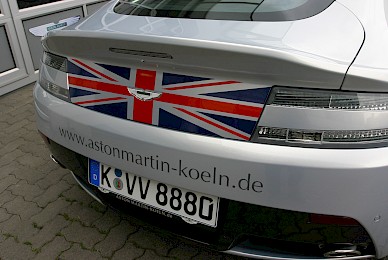 Dekorbeklebung Aston Martin V8 Vantage Unon Jack  (Bild 4/6)