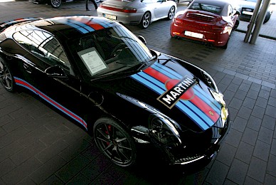 Dekorbeklebung Porsche 911 Carrera S Martini Racing Dekor  (Bild 2/4)