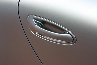 Vollverklebung Porsche 911 Carrera 4s Coupe Von Blau Metallic In Schwarz Matt  (Bild 5/9)