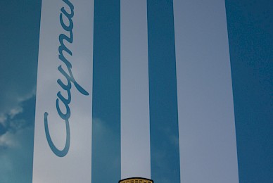 Dekorbeklebung Porsche Cayman S Mit Porsche Design Streifen  (Bild 5/7)