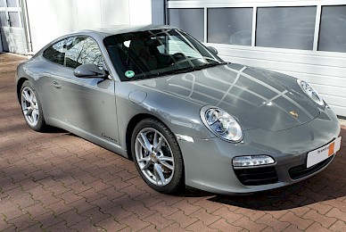 Vollverklebung Porsche 911 Carrera Coupe Von Schwarz In Grau Glanzend  (Bild 2/9)