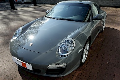 Vollverklebung Porsche 911 Carrera Coupe Von Schwarz In Grau Glanzend  (Bild 3/9)