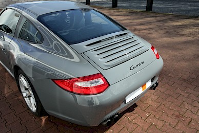 Vollverklebung Porsche 911 Carrera Coupe Von Schwarz In Grau Glanzend  (Bild 8/9)