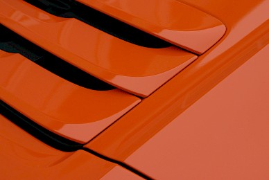 Vollverklebung Porsche 911 Carrera Coupe Von Schwarz In Orange Glanzend  (Bild 6/10)