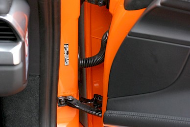 Vollverklebung Porsche 911 Carrera Coupe Von Schwarz In Orange Glanzend  (Bild 8/10)