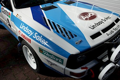 Dekorbeklebung Audi Sport Quattro Lindsay Saker Design  (Bild 3/10)