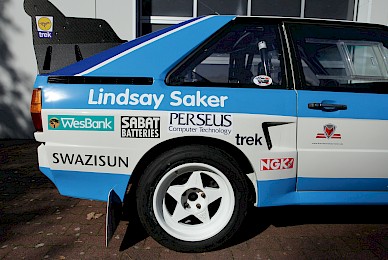 Dekorbeklebung Audi Sport Quattro Lindsay Saker Design  (Bild 6/10)