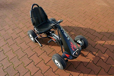 Dekorbeklebung Kettler Kettcar Mit Flammendekor  (Bild 2/6)