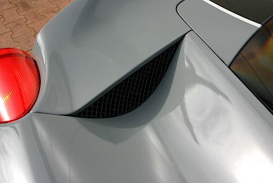 Vollverklebung Ferrari 458 Speciale Von Schwarz In Grau Glaenzend  (Bild 11/14)
