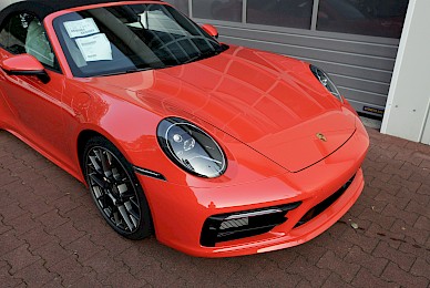 Steinschlagschutz Porsche 911 Carrera 4s Cabrio Rot  (Bild 2/6)