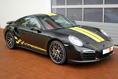 Dekorbeklebung Porsche 911 Turbo S Mit Rs Turdekor Und Classic Streifen  (Bild 2/7)