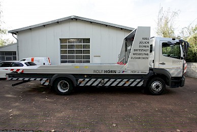Lkw Beschriftung Autotransporter Rolf Horn 