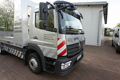Lkw Beschriftung Autotransporter Rolf Horn  (Bild 3/6)