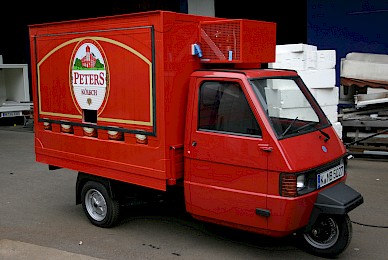 Lkw Beschriftung Mit Digitaldrucken Peters Koelsch 