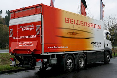 Lkw Vollverklebung Bellersheim Mit Digitaldrucken  (Bild 2/3)
