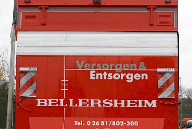 Lkw Vollverklebung Bellersheim Mit Digitaldrucken 
