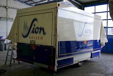 Schankwagen Beschriftung Sion Koelsch  (Bild 2/4)