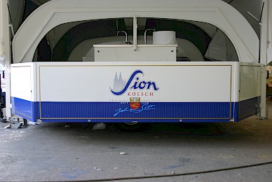 Schankwagen Beschriftung Sion Koelsch  (Bild 3/4)