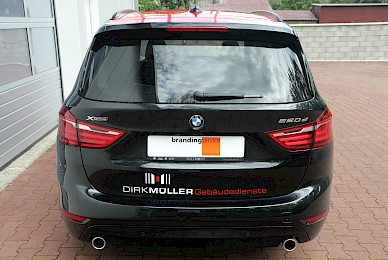 Fahrzeugbeschriftung Bmw 2er Dirk Muller Gebaeudedienste  (Bild 5/7)