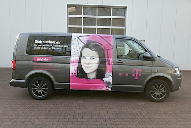 Fahrzeugbeschriftung Mercedes Vito Telekom Ausbildung  (Bild 3/4)