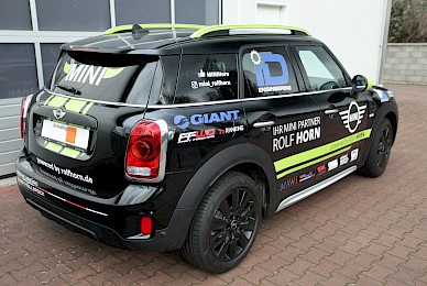 Fahrzeugbeschriftung Mini Countryman Rsv Dueren Begleitfahrzeug  (Bild 3/9)