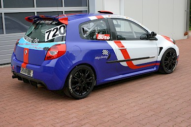 Fahrzeugbeschriftung Renault Clio Cup Rennwagen  (Bild 3/5)