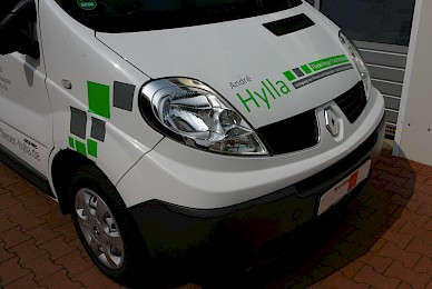 Fahrzeugbeschriftung Renault Trafic Fliesen Hylla  (Bild 2/5)