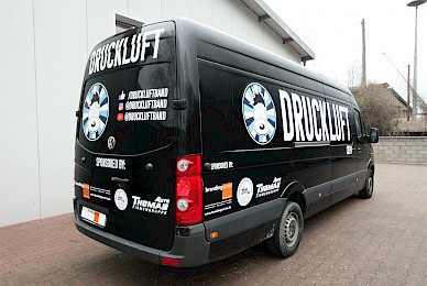 Beschriftung Crafter Druckluft Band  (Bild 2/4)