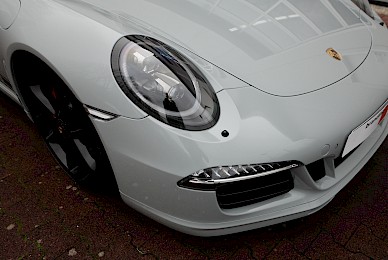 Vollverklebung Porsche 911 Carrera Gts Cabrio Von Schwarz In  (Bild 3/10)