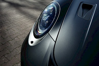 Vollverklebung Porsche 911 Gt3 Rs In Mattschwarz Und Dekore  (Bild 6/12)