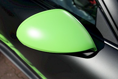 Vollverklebung Porsche 911 Gt3 Rs In Mattschwarz Und Dekore  (Bild 8/12)