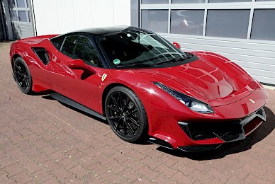 Steinschlagschutzbeklebung Ferrari 488 Pista Kompletter Vorderwagen  (Bild 2/10)