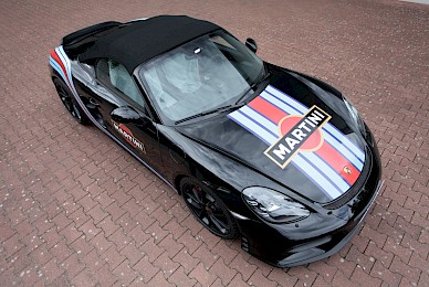 Porsche Boxster 718 Spyder Im Martini Design Und Steinschlagschutz Vvorderwagen  (Bild 10/14)