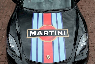 Porsche Boxster 718 Spyder Im Martini Design Und Steinschlagschutz Vvorderwagen  (Bild 11/14)