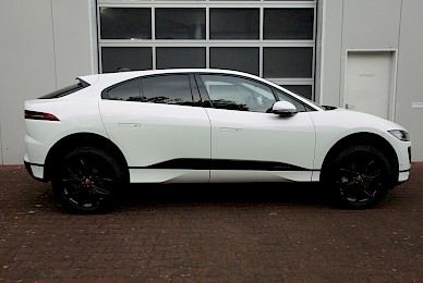 Jaguar I Pace Vollverklebung Von Schwarz In White Pearlescent Magenta 