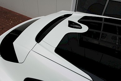 Jaguar I Pace Vollverklebung Von Schwarz In White Pearlescent Magenta  (Bild 12/13)