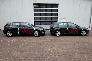 Fahrzeugbeschriftung Golf 7 Wipperaue 