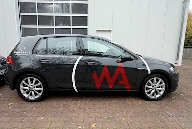 Fahrzeugbeschriftung Golf 7 Wipperaue  (Bild 2/7)