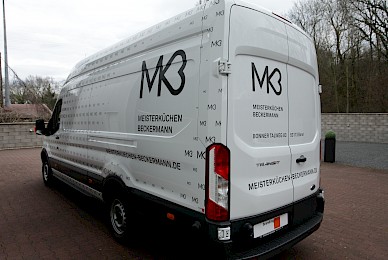 Fahrzeugbeschriftung Ford Transit Meisterkuechen Beckermann  (Bild 3/4)