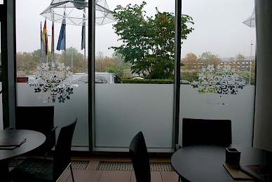 Sichtschutz Hotellobby Kameha Grand 