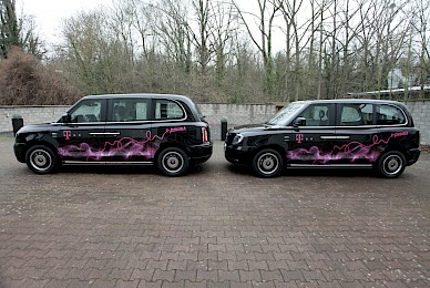 Fahrzeugbeschriftung London Taxi Der Telekom  (Bild 6/8)