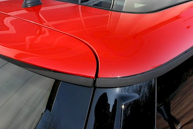 Teilbeklebung Mini Cooper Dach Und Bonnet Stripes  (Bild 6/7)