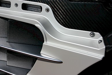 Vollverklebung Mercedes Slr Mclaren In Satin Pearl White  (Bild 9/11)